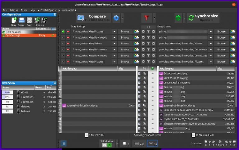 Freefilesync Open Source File Synchronization Tool