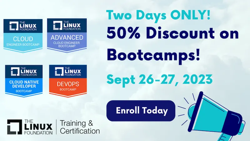 Offre Bootcamp de la Fondation Linux