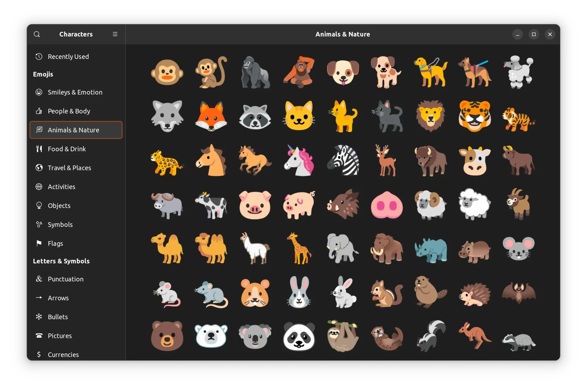 Using Emojis on Ubuntu Linux