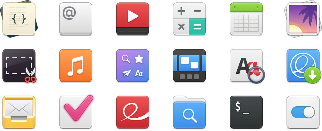 elementaryos new icons
