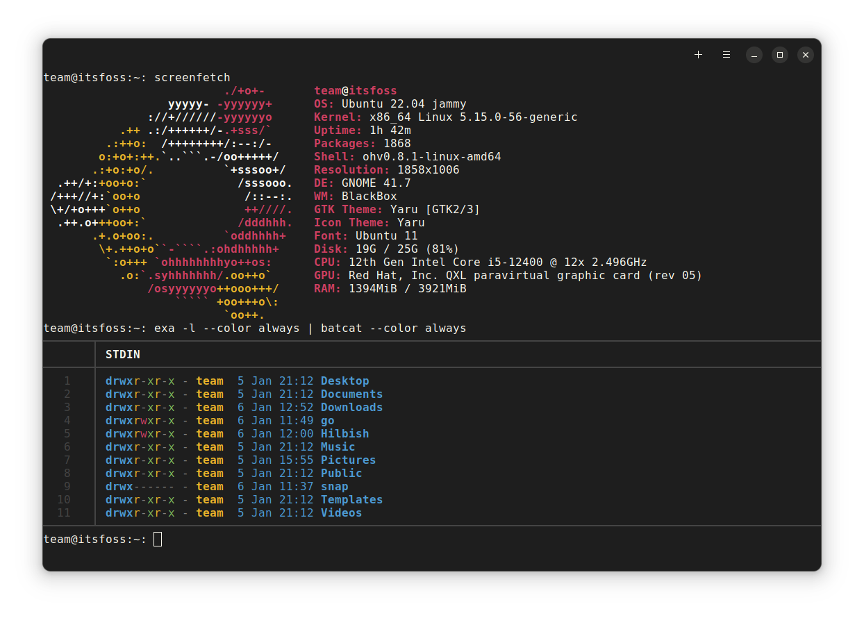 Linux Shell Linux
