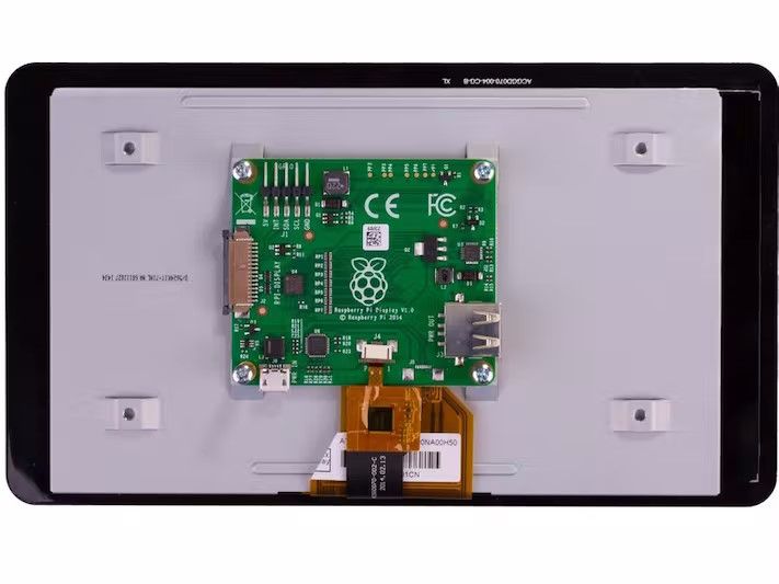 raspberry pi external display connected