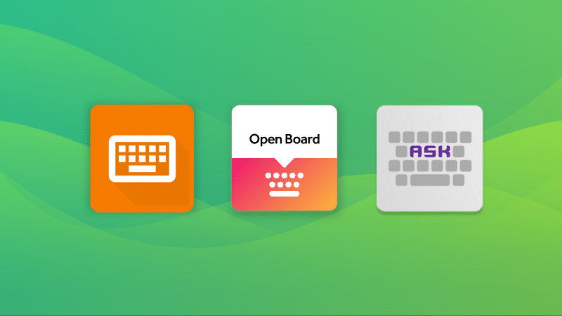 logo for simplekeyboard, openboard, and anysoft keyboard apps