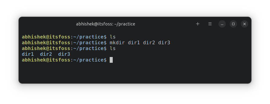 Créez plusieurs nouveaux répertoires sous Linux avec la commande mkdir