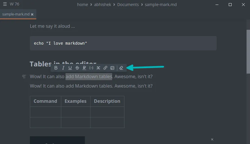 How to Create Tables in Markdown