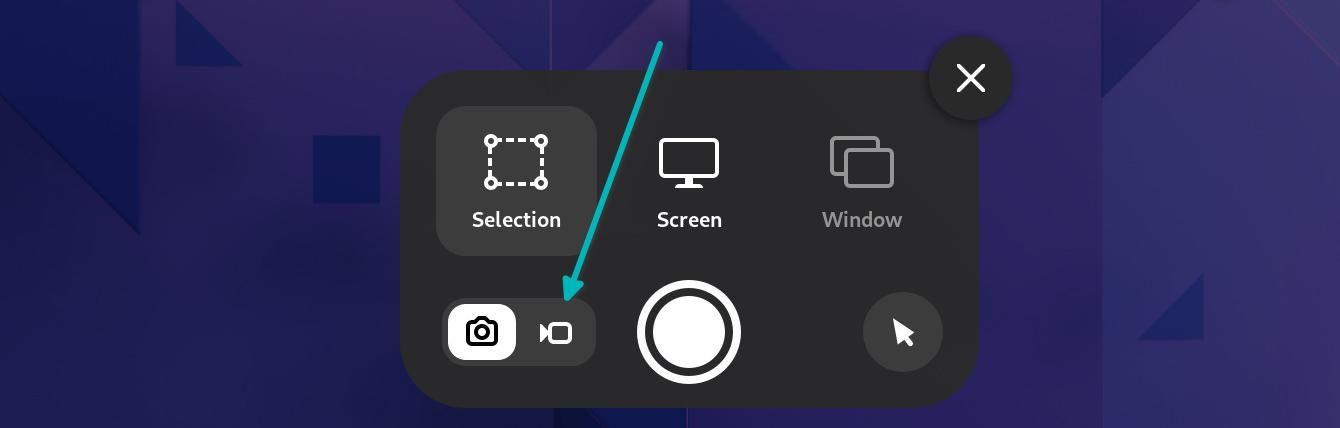 GNOME Screen recorder