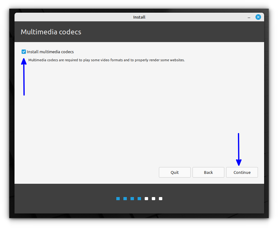 Install Multimedia codecs during install