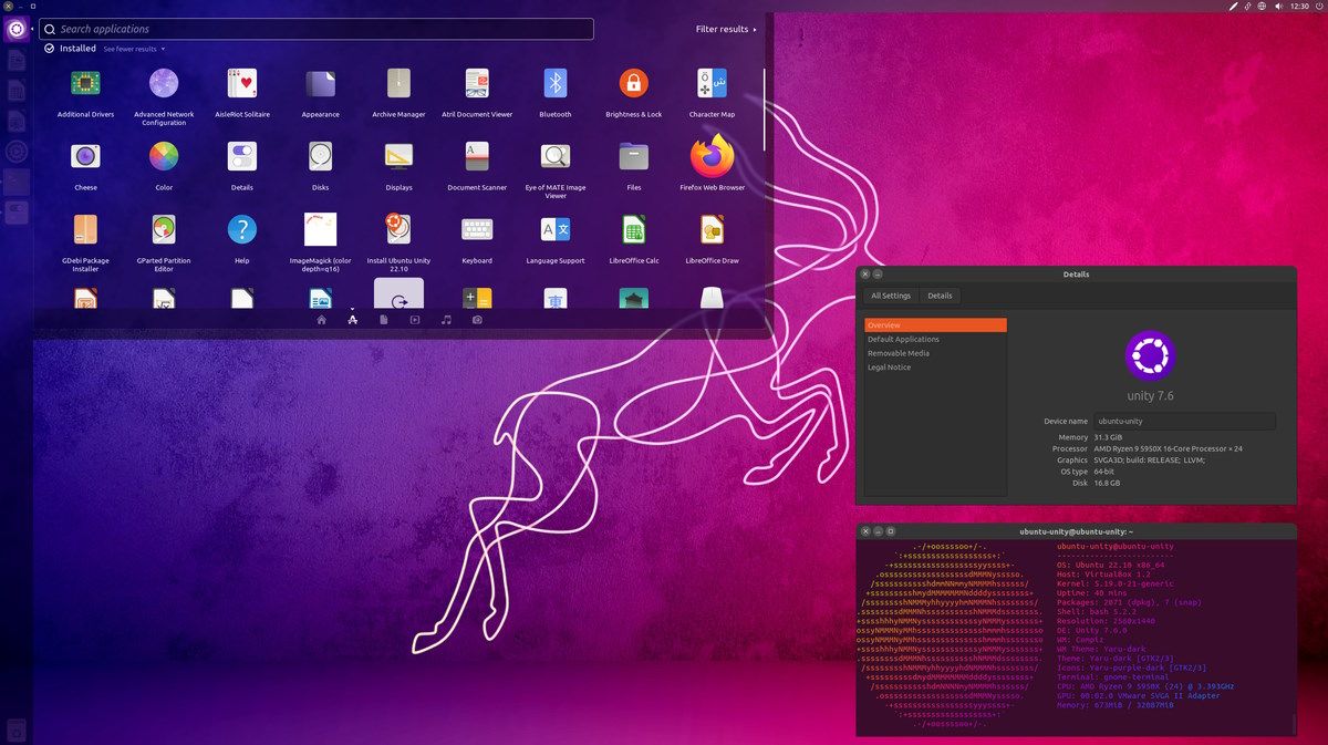 ubuntu unity screenshot