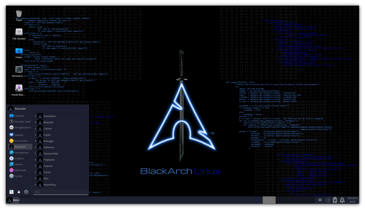 blackarch linux