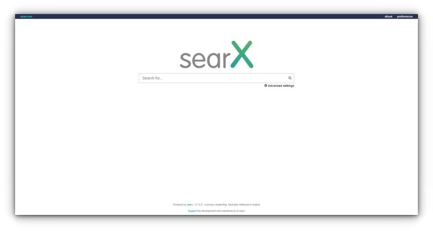 SearX search engine