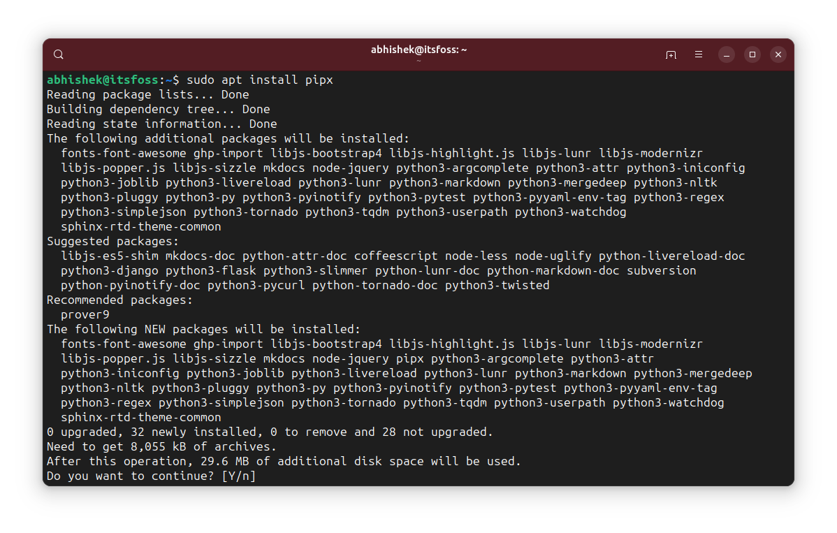 Handling Externally Managed Environment Error With Pip in Ubuntu 23.10