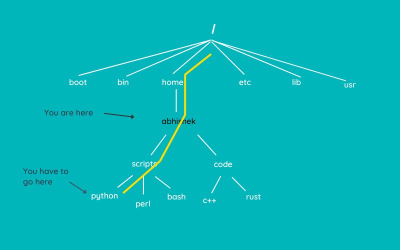 Using cd Command in Linux