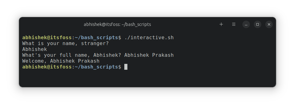 Bash Basics Series #3: Passing Arguments and Accepting User Inputs