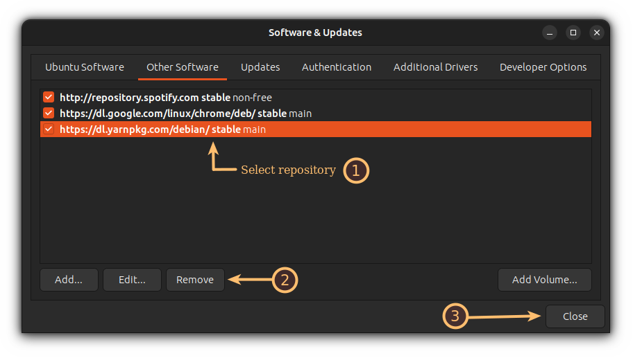 How to Remove Software Repositories from Ubuntu