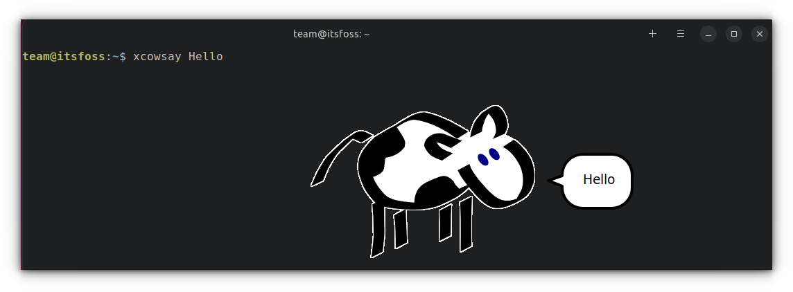 Moo! There is a Cow in My Linux Terminal