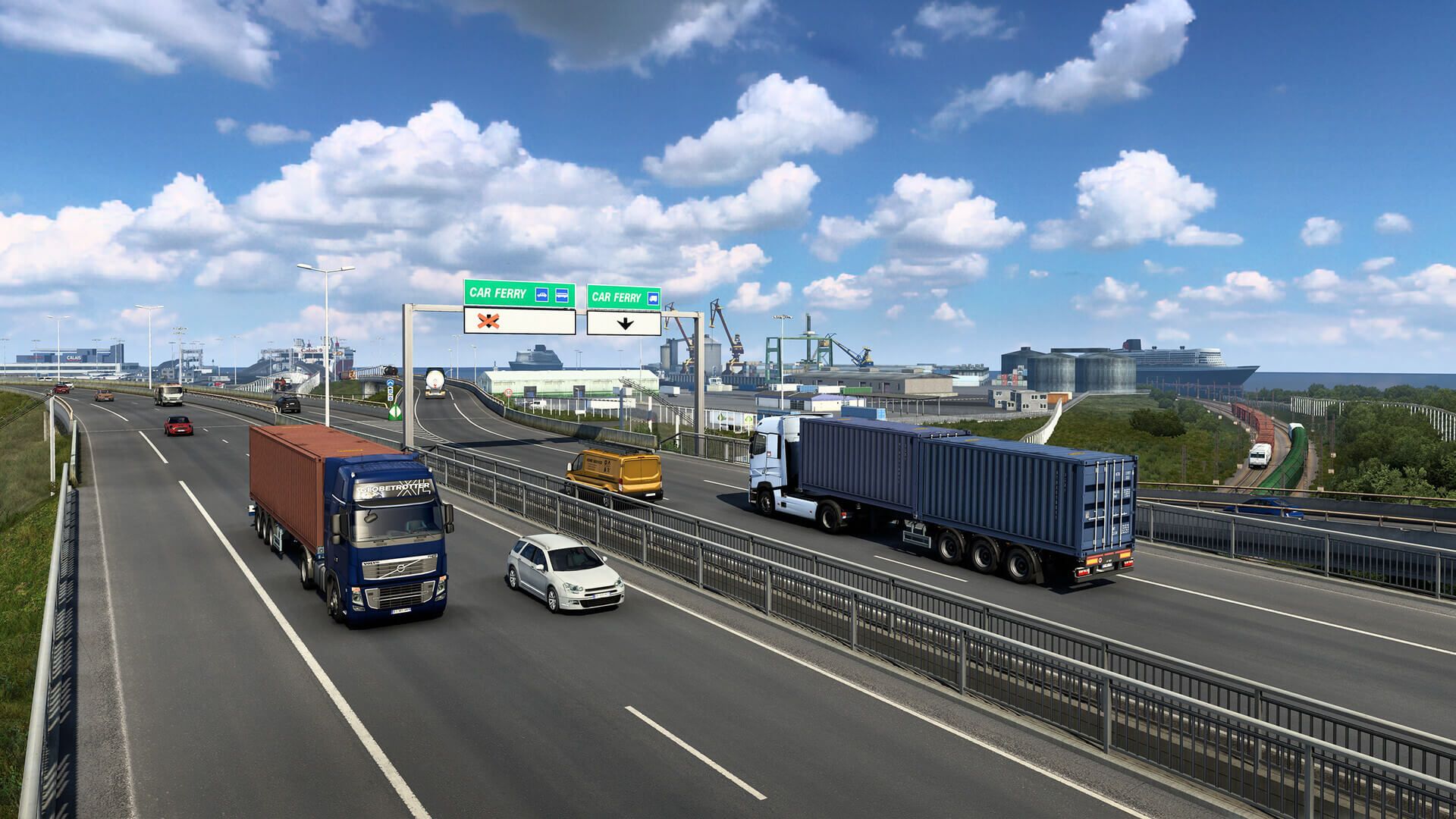 a screenshot of euro truck simulator 2
