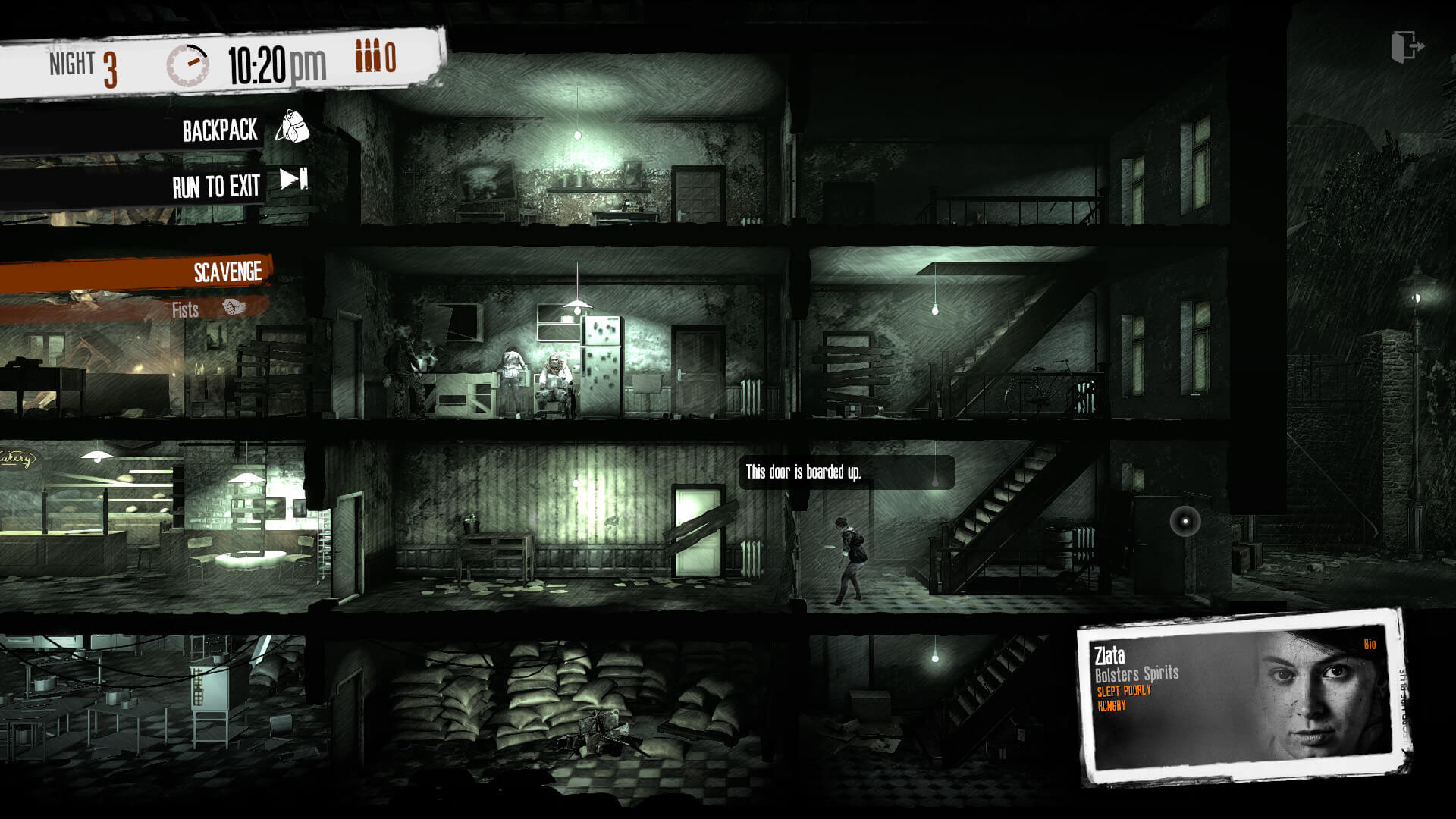 a screenshot of this war of mine