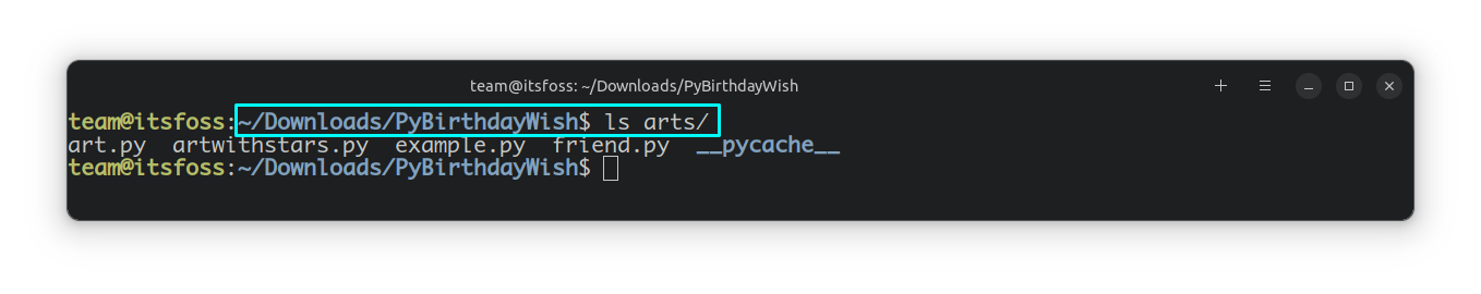 Display Animated ASCII Birthday Wish in Linux Terminal ðŸŽ‚