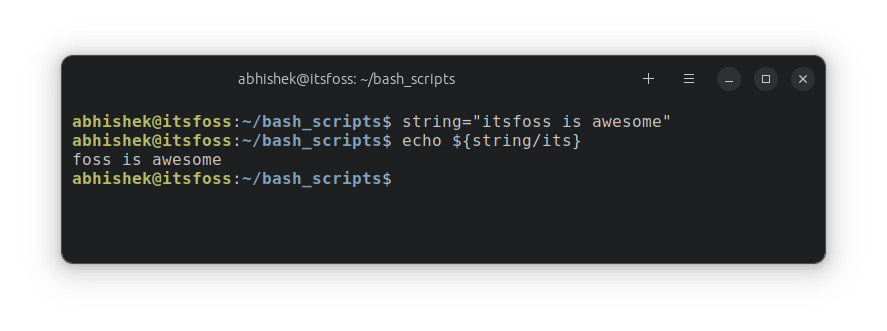 Bash Basics Series #6: Handling String Operations