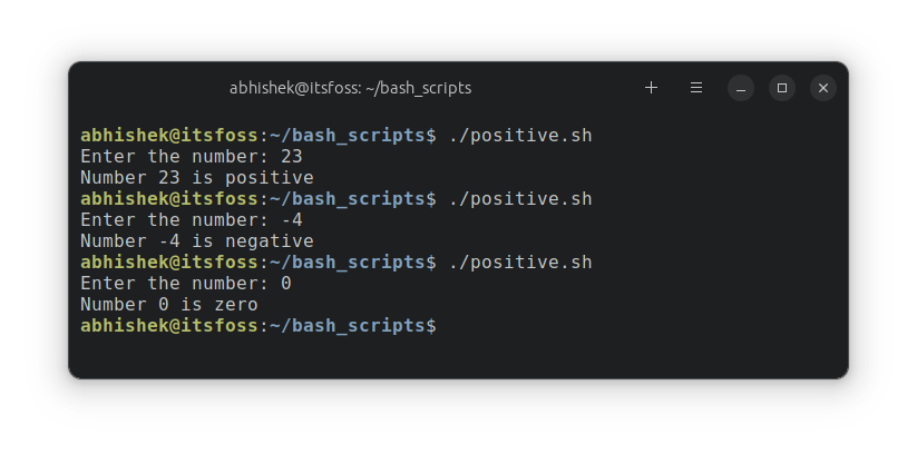 Running a script with bash elif statement