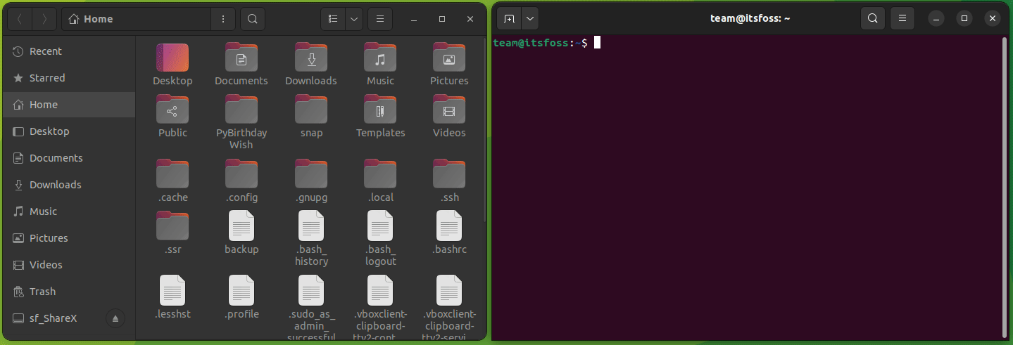 Mix and Match Terminal With Nautilus File Manager in Linux