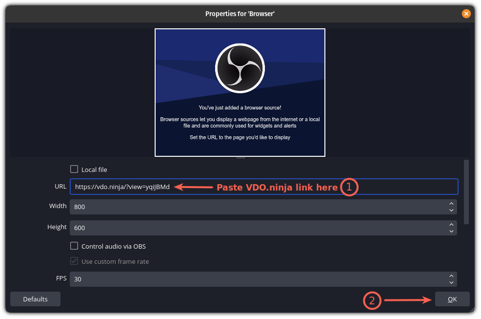 Obs discount camera linux