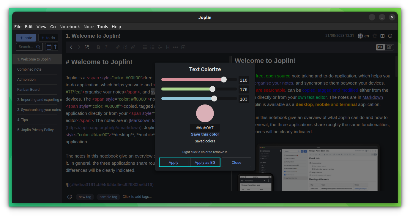 Mastering Joplin Notes: 8 Tips and Tweaks