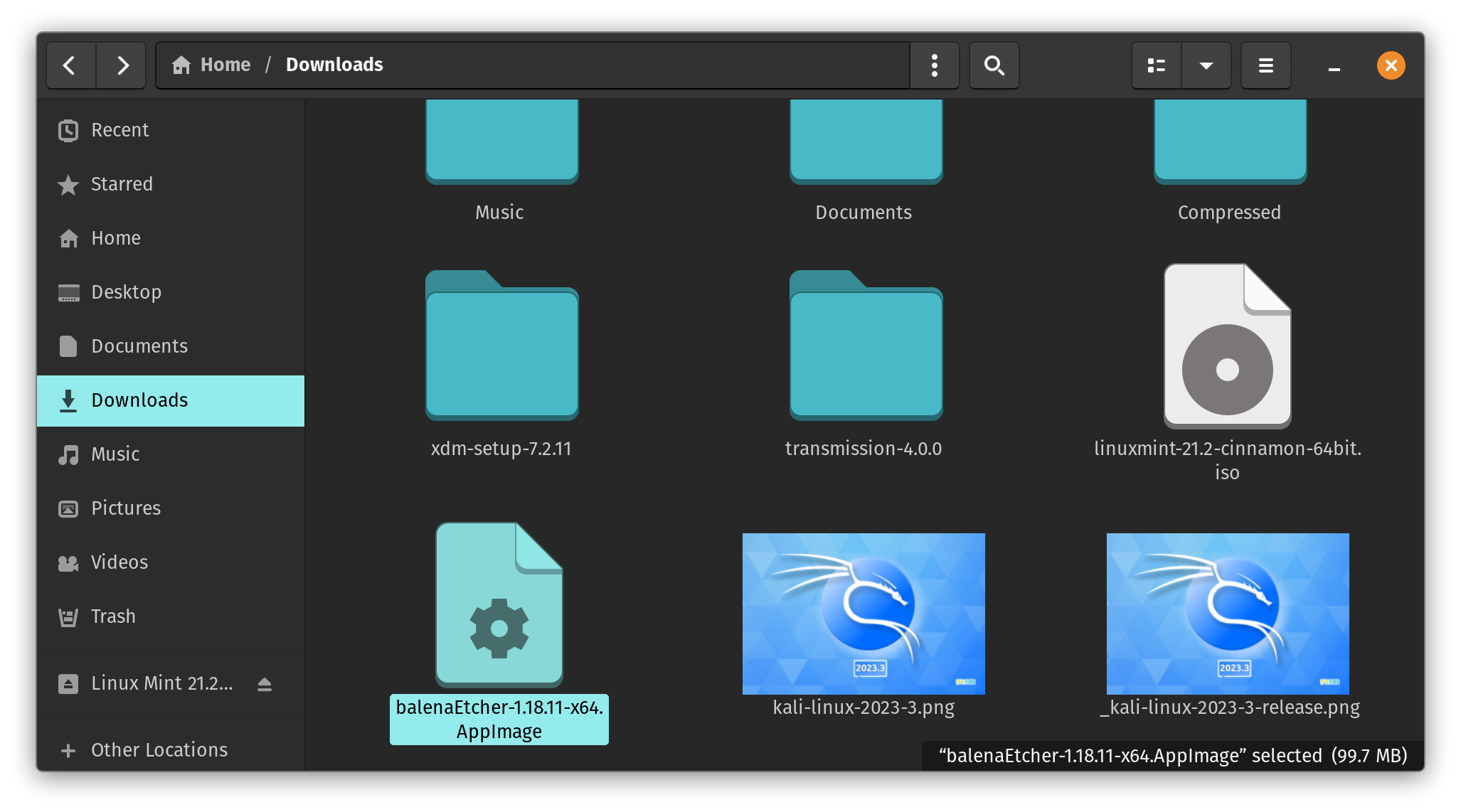 Create Live Linux Mint USB
