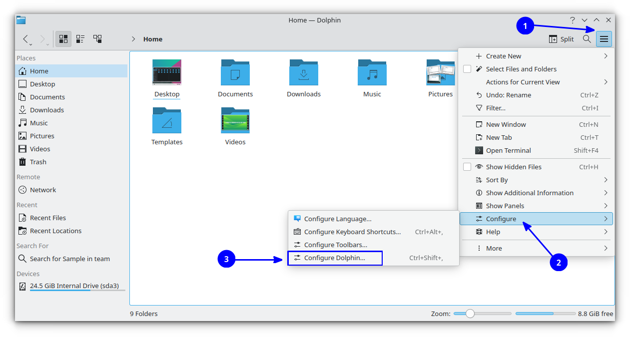 17 Dolphin File Manager Tweaks for KDE Users