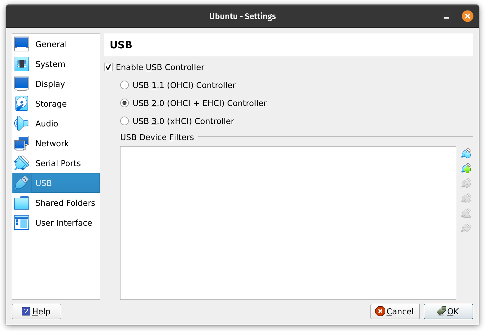 Change Configuration of Existing VirtualBox Virtual Machines