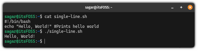 How to Add Comments in Bash Scripts