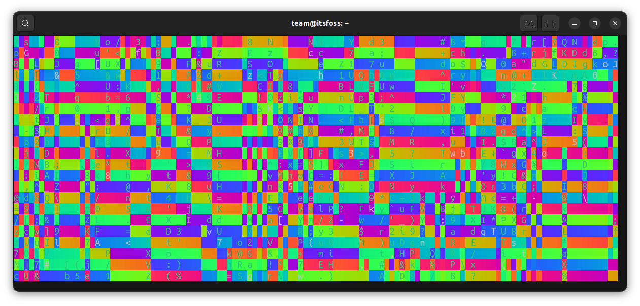 Fun With Cmatrix in Linux