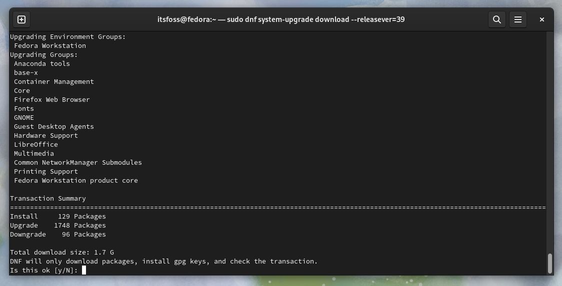 How to Upgrade to Fedora 39 from Fedora 38