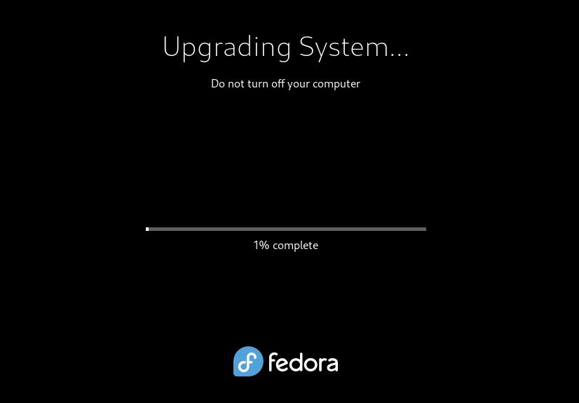 installing upgrades in fedora