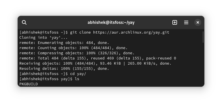 Install and Use Yay on Arch Linux