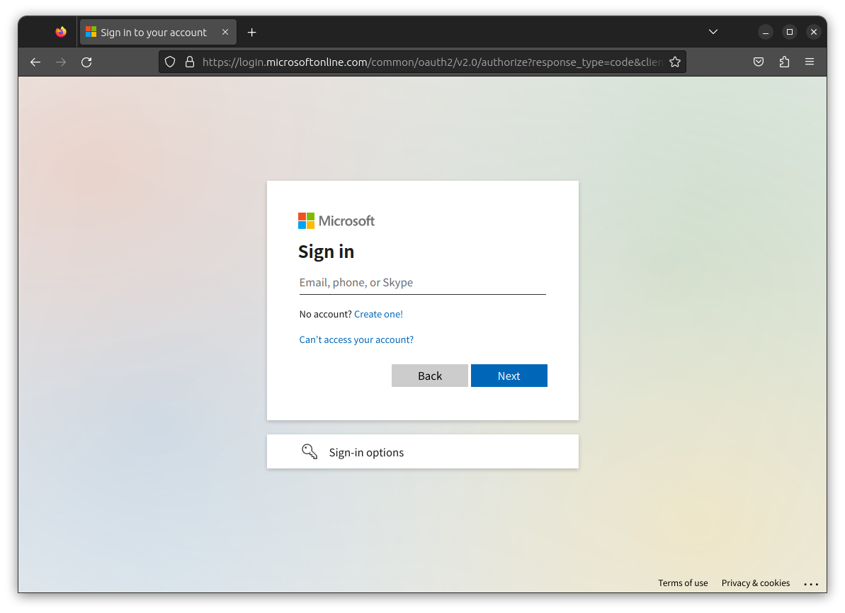 insync login microsoft