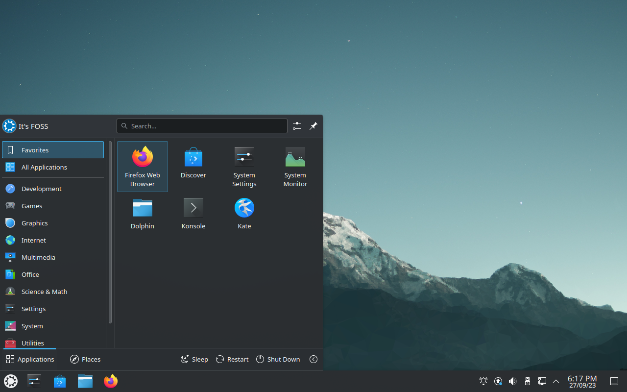 Kubuntu 23.04