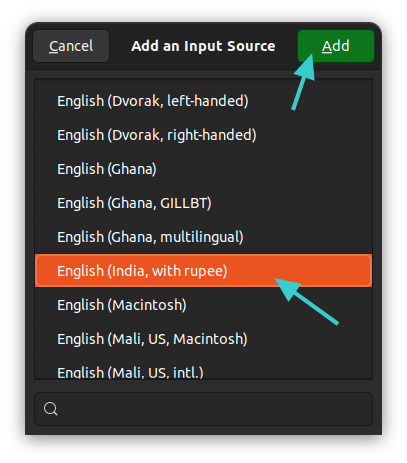 Change Keyboard Layout in Ubuntu