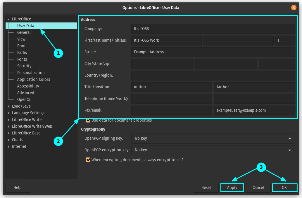 Tracking Changes and Version Management with LibreOffice