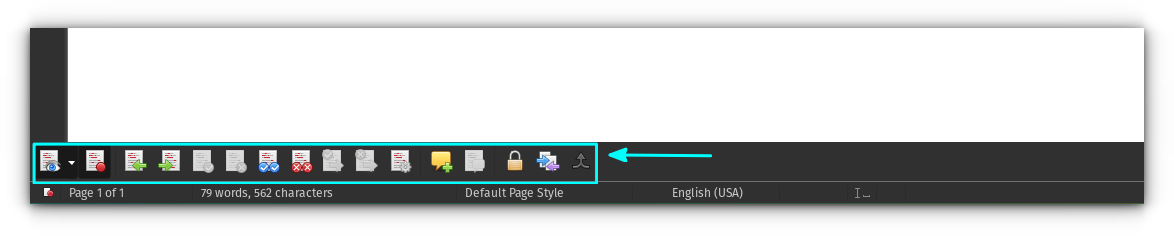 Tracking Changes and Version Management with LibreOffice