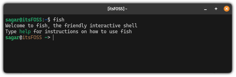 Use fish shell in Ubuntu