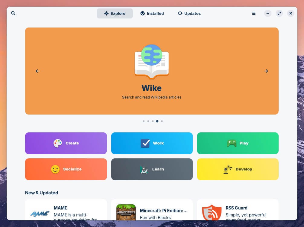 a screenshot of zorin os 17 beta updated software store