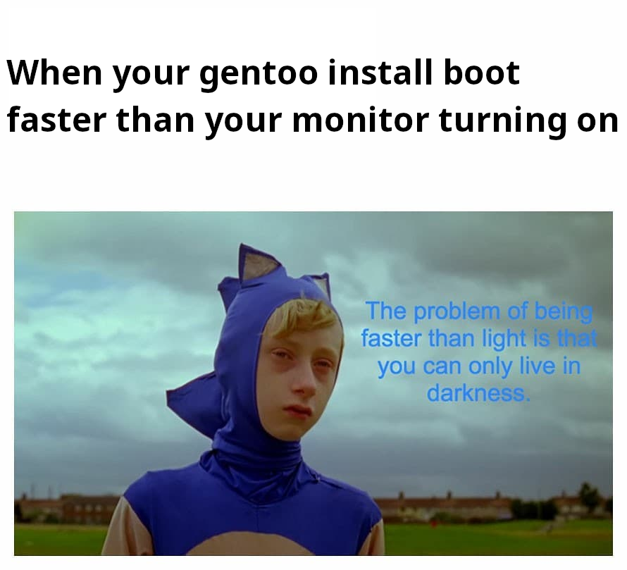 Gentoo meme