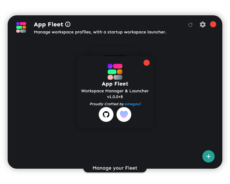 a screenshot of app fleet about info