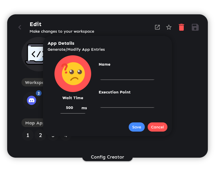 a screenshot of app fleet custom app addition