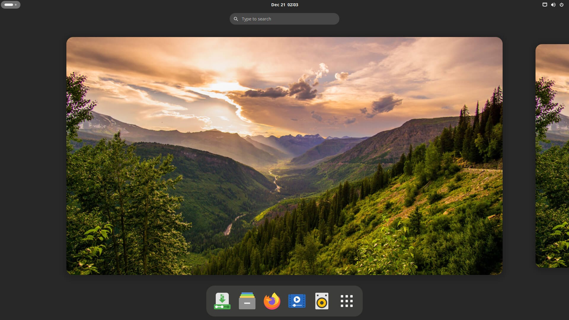 a screenshot of solus 4.5 running gnome 45.2
