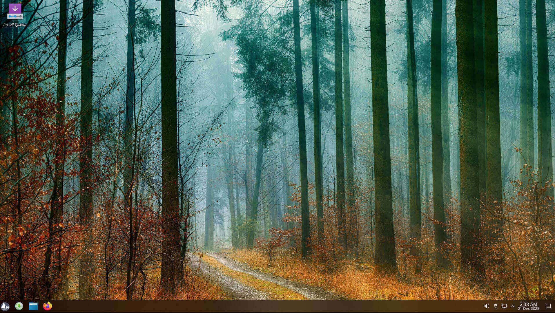 a screenshot of solus 4.5 running plasma 5.27.10