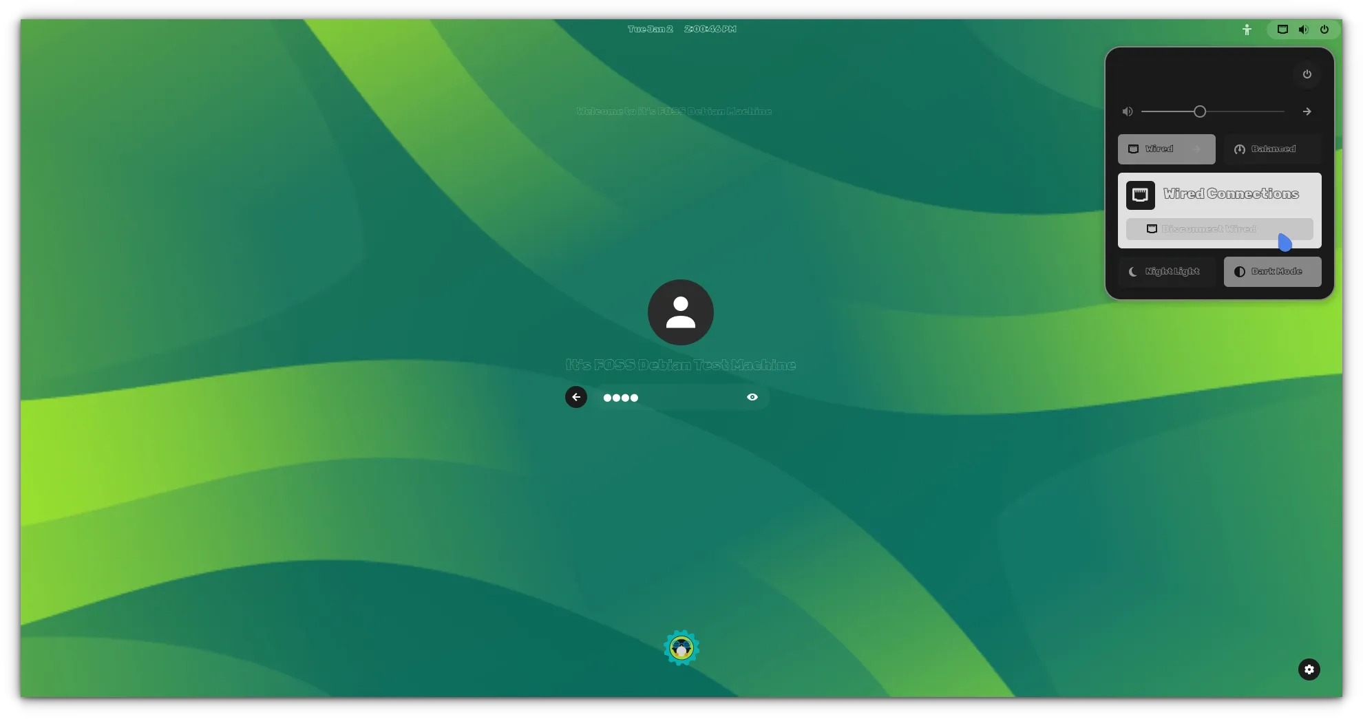 Using GDM Settings to Customize Login Screen in GNOME