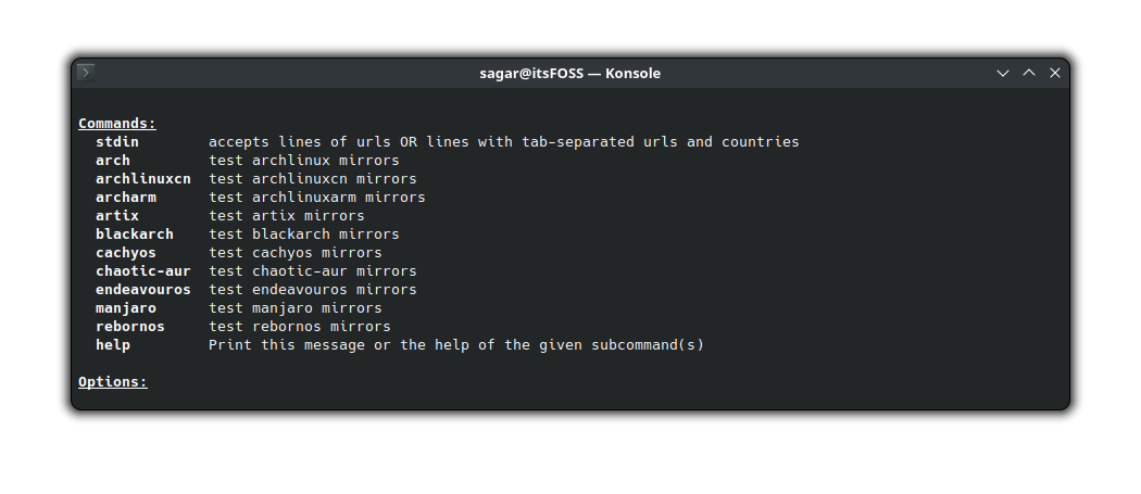 Finding the Fastest Arch Linux Mirrors