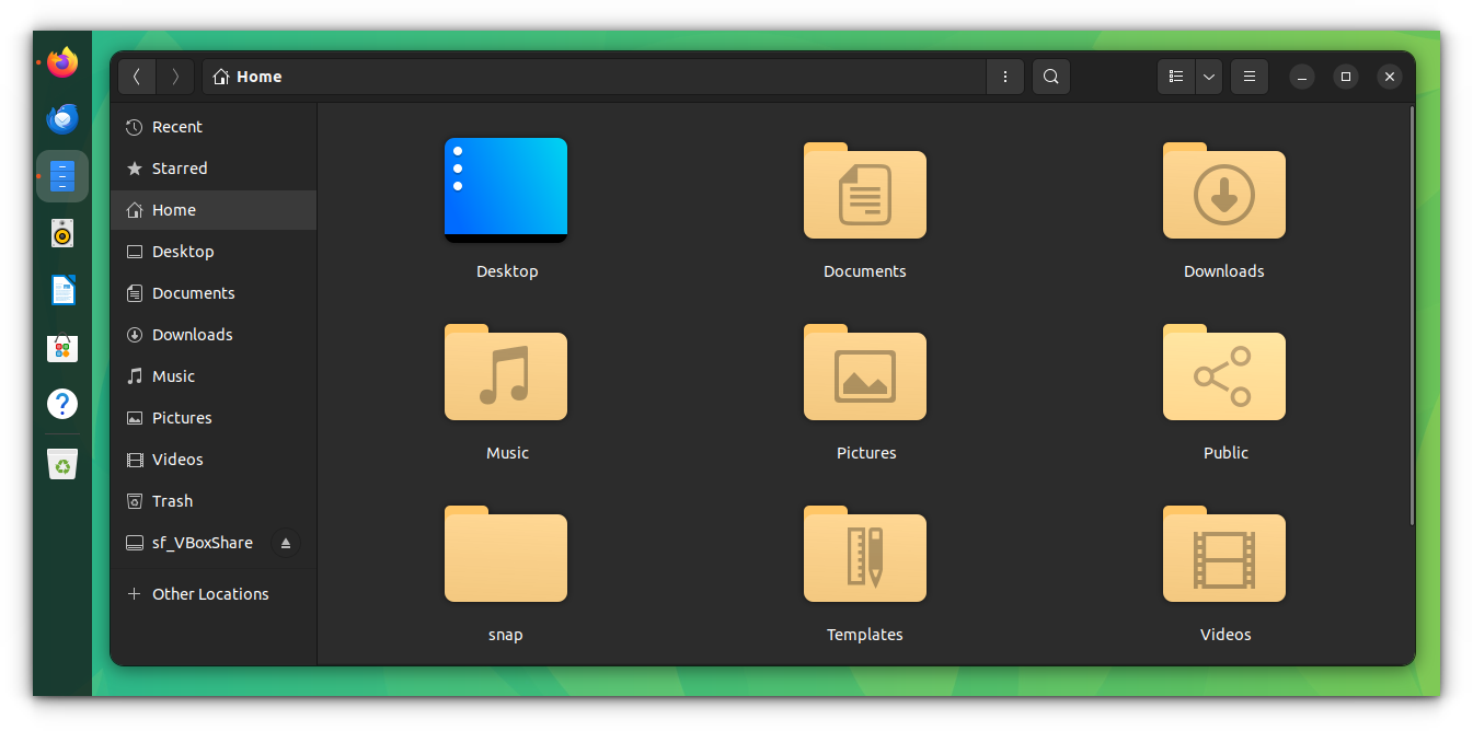 Marwaita Icon theme in Ubuntu Dock and Nautilus File Manager